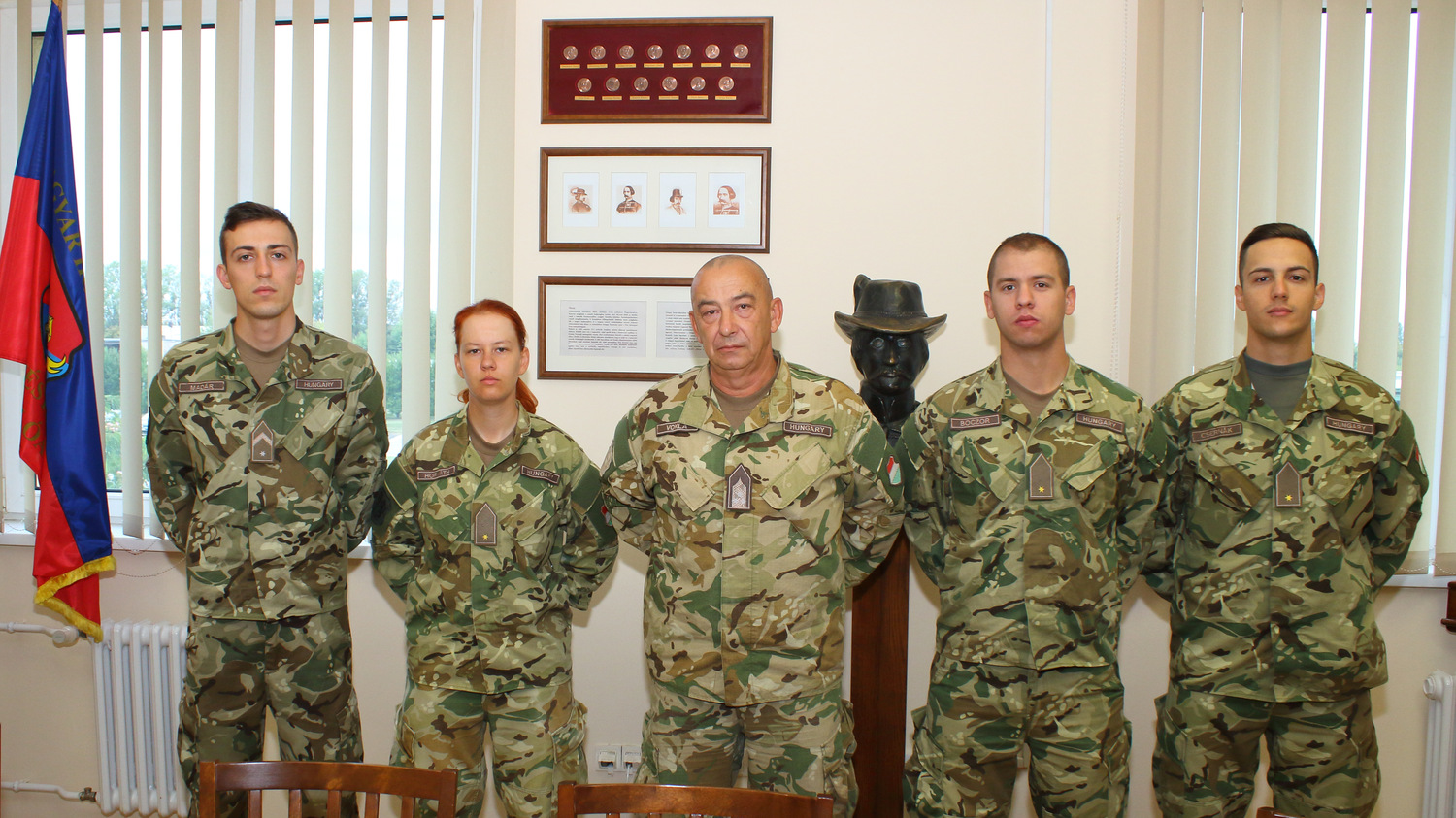 ,Élesben dolgoznak már az MH 43. ezred új tisztjei